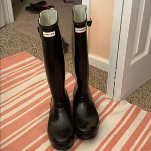 Hunter Black Original Tall